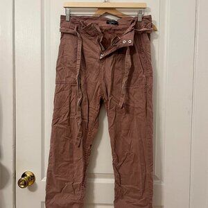 Millenial pink carpenter trousers
